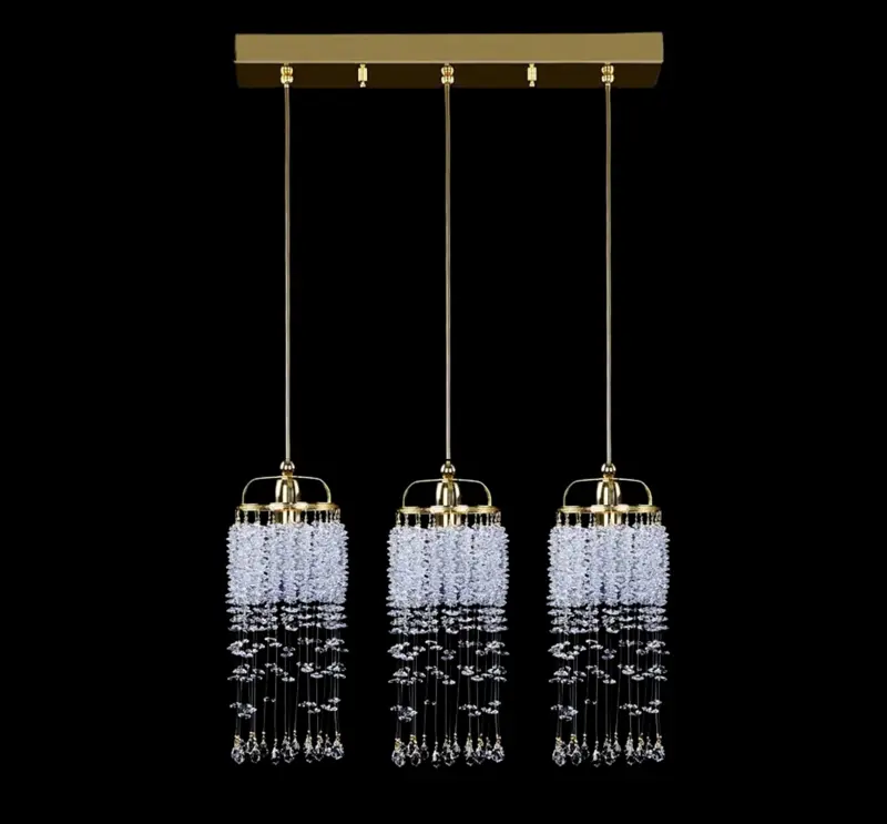 Lámpara de cristal colgante L465CLN