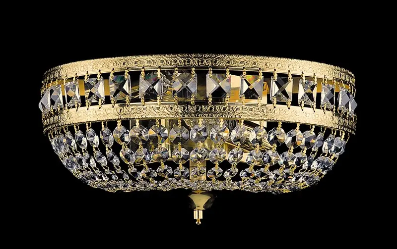 Aplique de cristal con adornos N224CLN