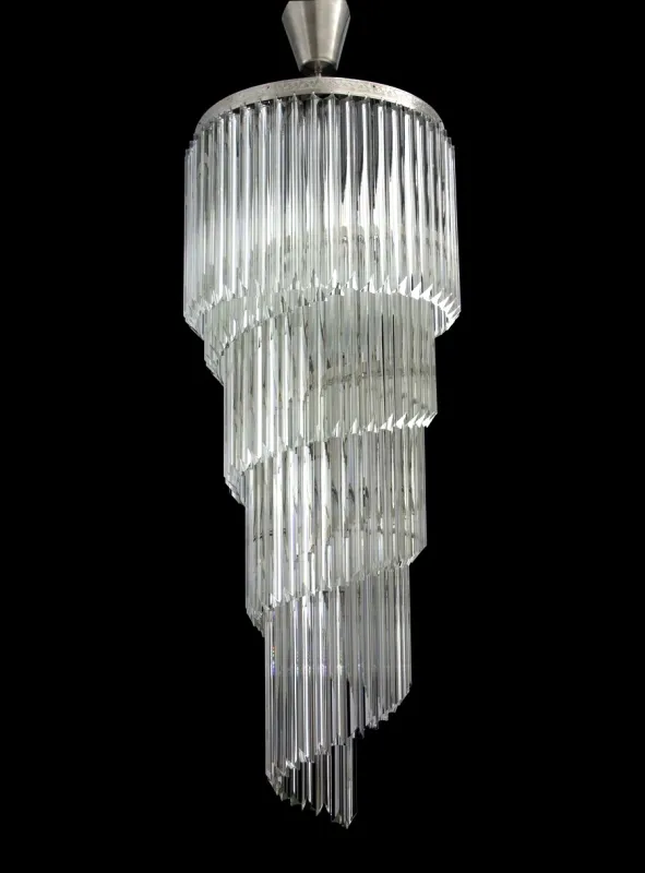 Lámpara de cristal de espiral LW607090101Ni Lámpara de cristal de espiral LW607090101Ni