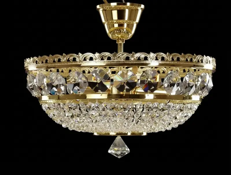 Lámpara de techo estilo cesta AL074