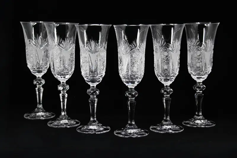 Copas de vino cortadas JKS009