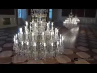 Lámpara de cristal estilo María Teresa  L403CLN