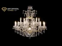  Lámpara de cristal estilo María Antonia BXL10920Z219BRUS*