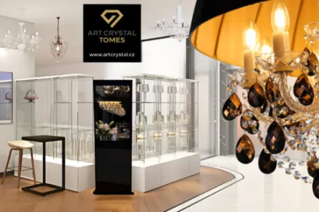 Visite la galería de arañas de cristal en Praga (CZ)