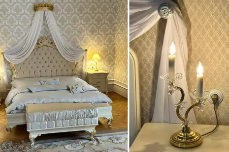 36 lámparas de cristal para un palacio cerca de Jičín (CZ)