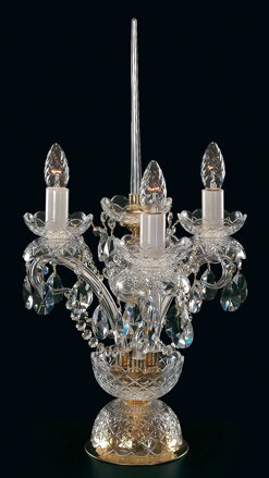 Lámpara de mesa de cristal ES163342